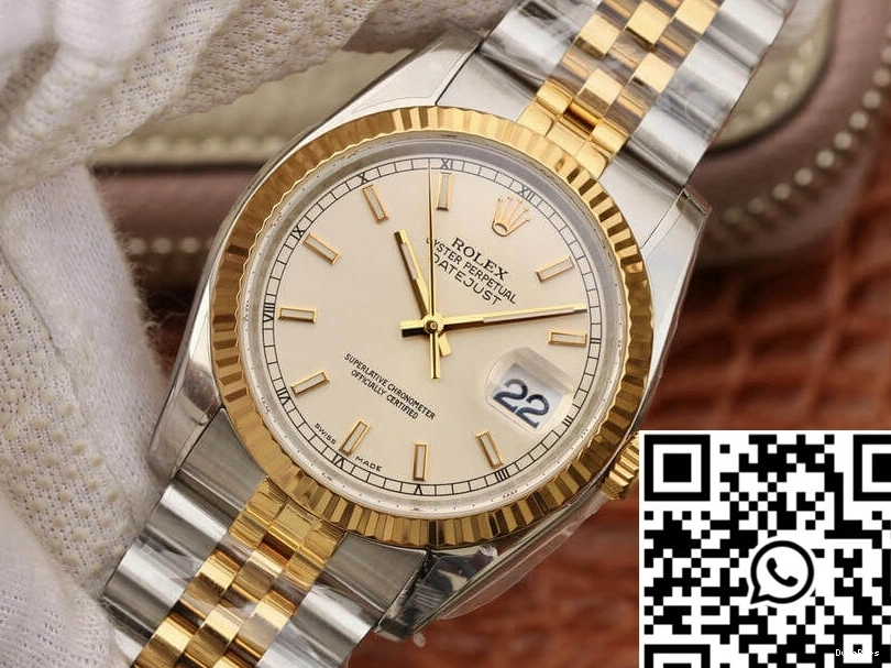 Gold 116233 AR Factory Yellow Rolex 36MM Datejust 0402